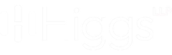 Higgs LLP logo white